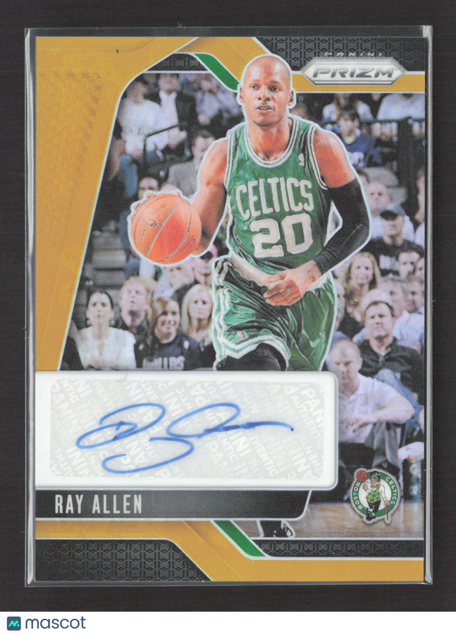 2024 Panini Prizm Ray Allen #SIG-RYA Gold 10/10 Auto