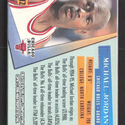 1996 Topps Stadium Club Reign Men Michael Jordan #RM2