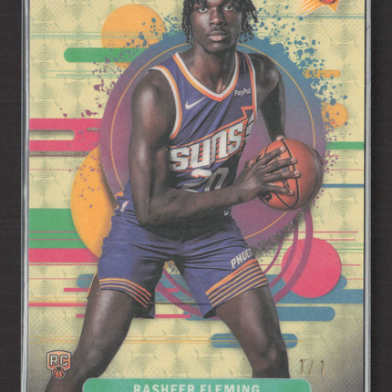 2026 Topps Finest Rasheer Fleming #120 Superfractor RC 1/1