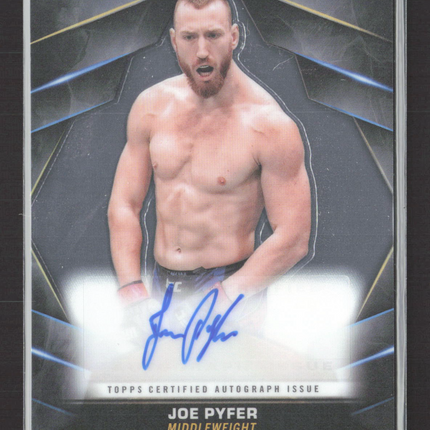 2024 Topps Chrome UFC Joe Pyfer #CVA-JPY Auto