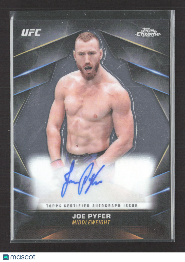 2024 Topps Chrome UFC Joe Pyfer #CVA-JPY Auto