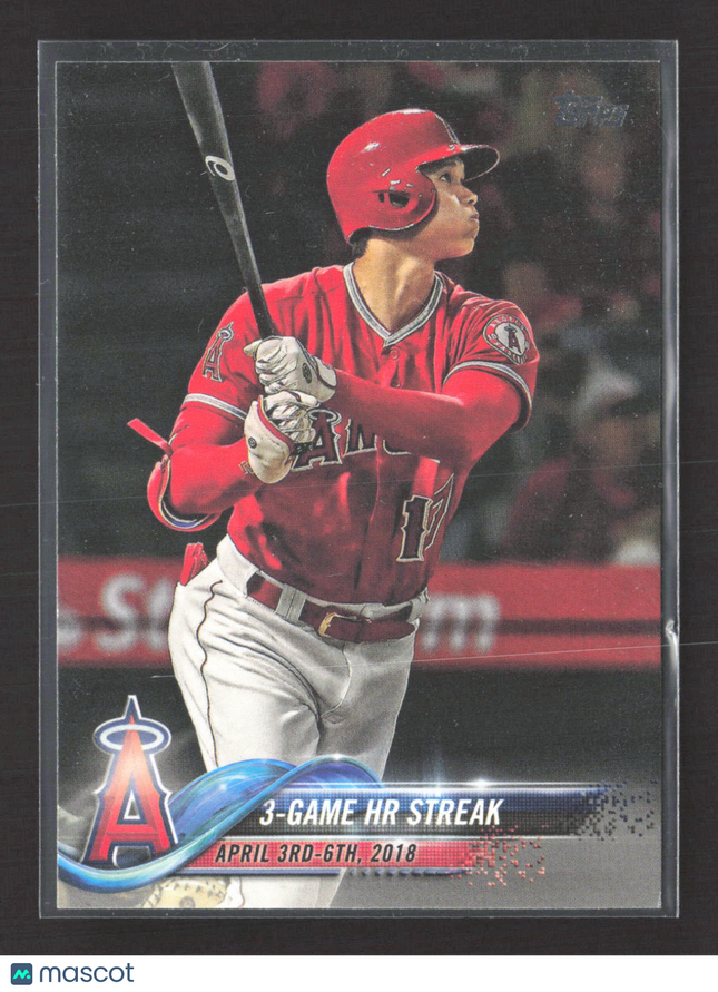 2018 Topps Update Series Shohei Ohtani #US189 RC