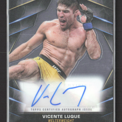 2024 Topps Chrome UFC Vicente Luque #CVA-VLU Auto
