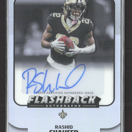 2025 Topps Finest Flashback Autographs Rashid Shaheed #FBA-RS Refractor Auto