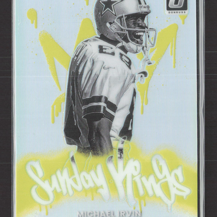 2025 Panini Donruss Optic Sunday Kings Michael Irvin #30