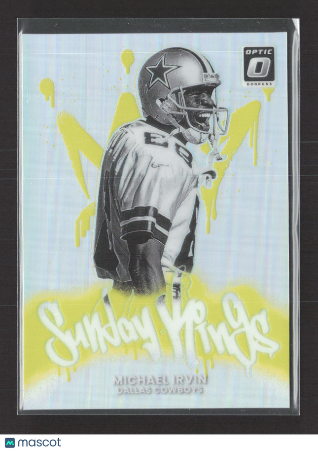 2025 Panini Donruss Optic Sunday Kings Michael Irvin #30