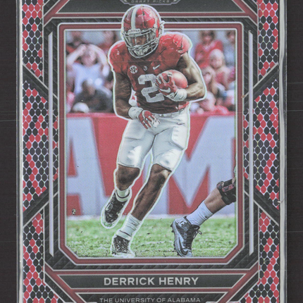 2023 Panini Prizm Draft Picks Derrick Henry #30 Snakeskin