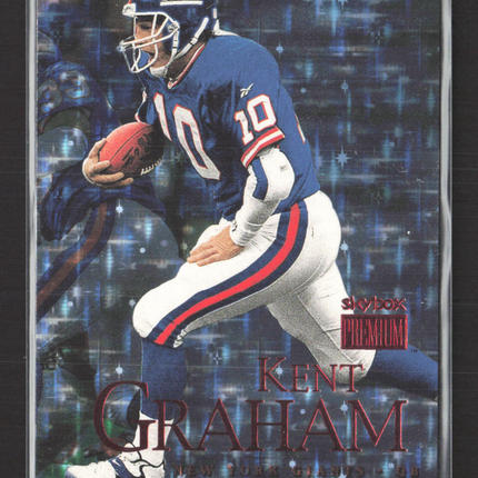 1999 SkyBox Premium Kent Graham #4 Star Rubies 02/30