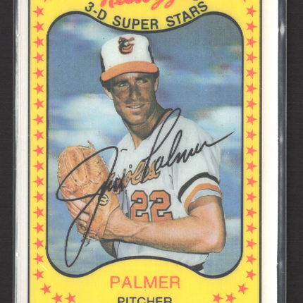 1981 Kellogg's 3-D Super Stars Jim Palmer #2