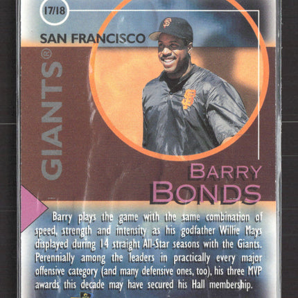 1997 Fleer Ultra Fame Game Barry Bonds