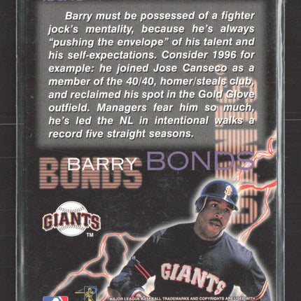 1997 Fleer Ultra Power Plus Barry Bonds #12 of 12