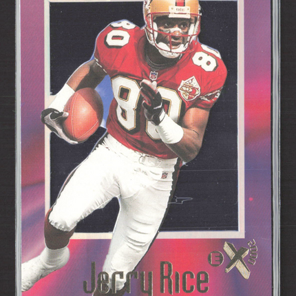 1997 SkyBox E-X2000 Jerry Rice #27