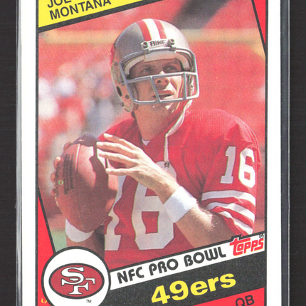1984 Topps Joe Montana #358