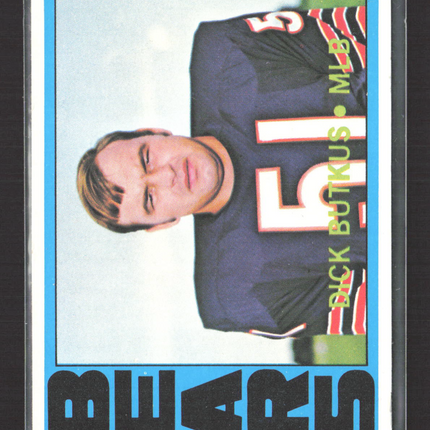 1972 Topps Dick Butkus #170