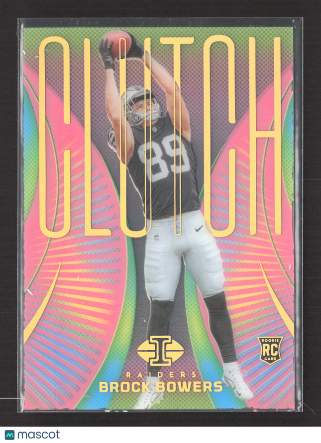 2024 Panini Illusions Clutch Brock Bowers #3 RC /399