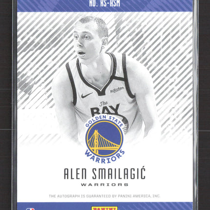2020 Panini Illusions Alen Smailagic #RS-ASM RC Auto