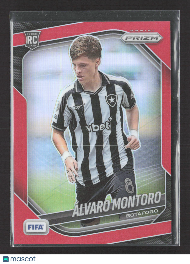 2025 Panini Prizm FIFA Soccer Alvaro Montoro #69 Red RC /149