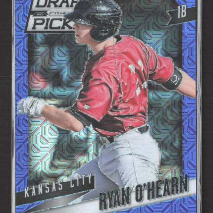 2014 Panini Prizm Perennial Draft Picks Ryan O'Hearn #68 Blue Mojo /75