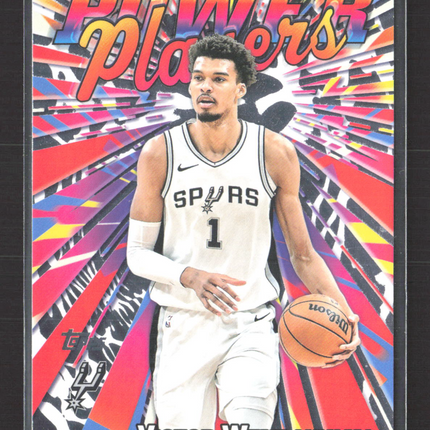 2025 Topps Power Players Victor Wembanyama #PP-15
