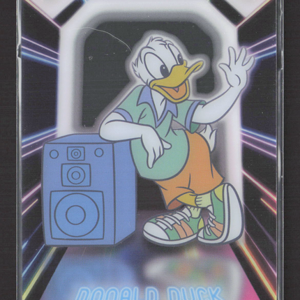 2026 Topps Disney Neon Illuminated Neon Lights #NPL-7 Donald Duck