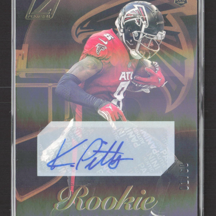 2021 Panini Zenith Football Kyle Pitts #67 RC /60 Auto