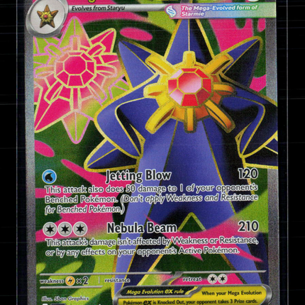 Pokemon 2026 Mega Evolution – Perfect Order Mega Starmie EX #102/88