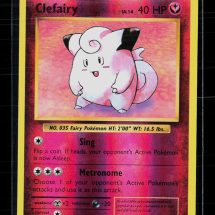 Pokemon 2016 Evolutions Clefairy #63/108
