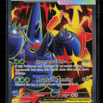 Pokemon 2025 Mega Evolution – Phantasmal Flames Mega Heracross EX FA #108/94