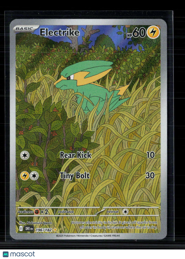 Pokemon 2025 Destined Rivals Electrike #196/182