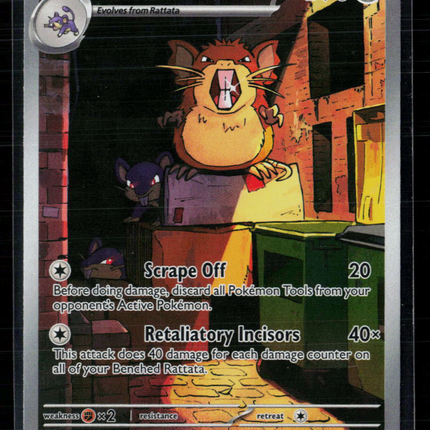 Pokemon 2026 Mega Evolution – Ascended Heroes Raticate #99/88