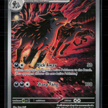 Pokemon 2026 Mega Evolution – Perfect Order Mightyena #243/217