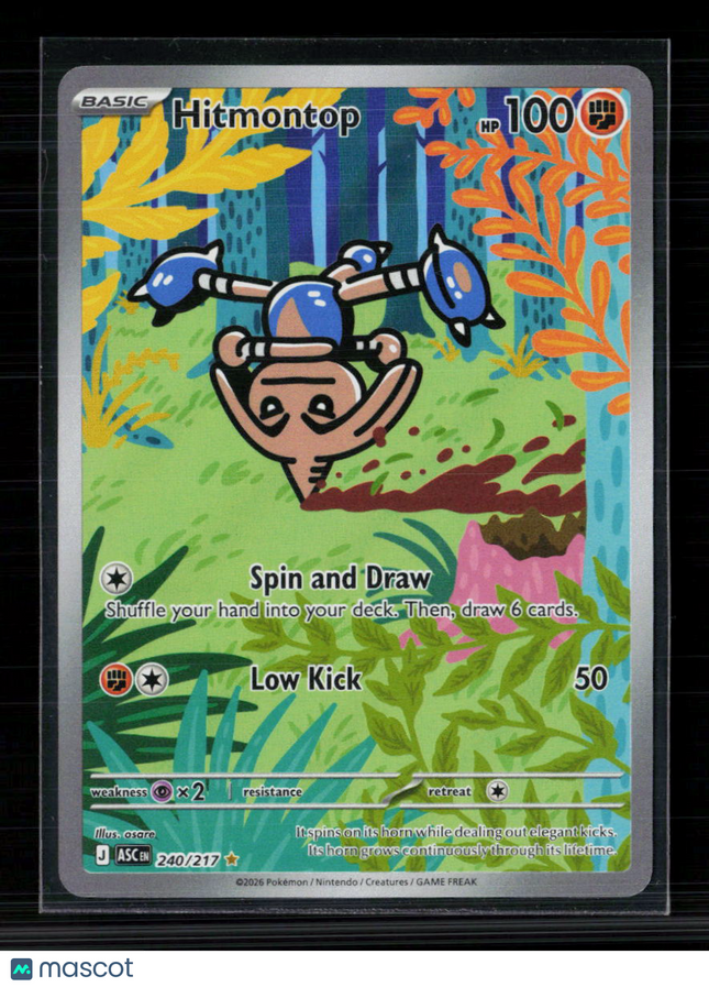 Pokemon 2026 Mega Evolution – Ascended Heroes Hitmontop #240/217