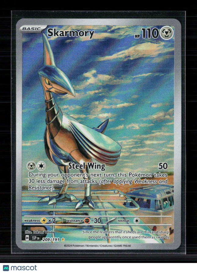 Pokemon 2024 Surging Sparks Skarmory #209/191