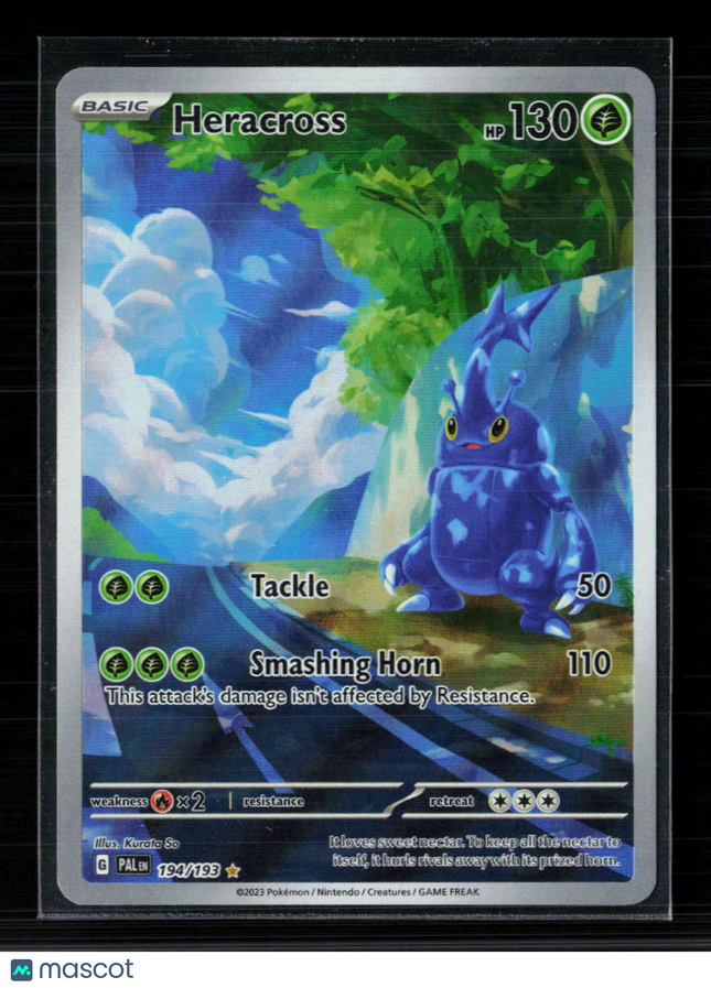 Pokemon 2023 Paldea Evolved Heracross #194/193