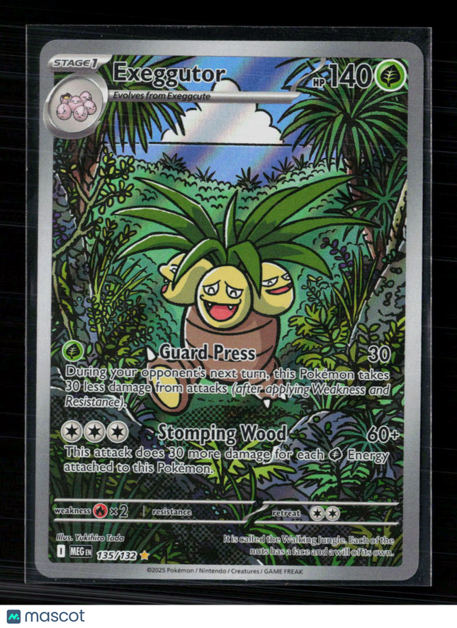 Pokemon 2025 Mega Evolution Exeggutor #135/132