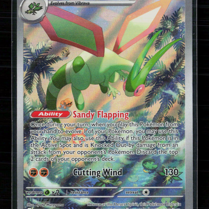 Pokemon 2025 Scarlet & Violet Prismatic Evolutions Flygon #101/94