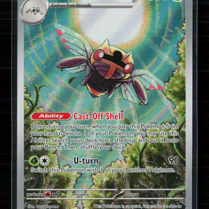 Pokemon 2025 Mega Evolution Ninjask #137/132