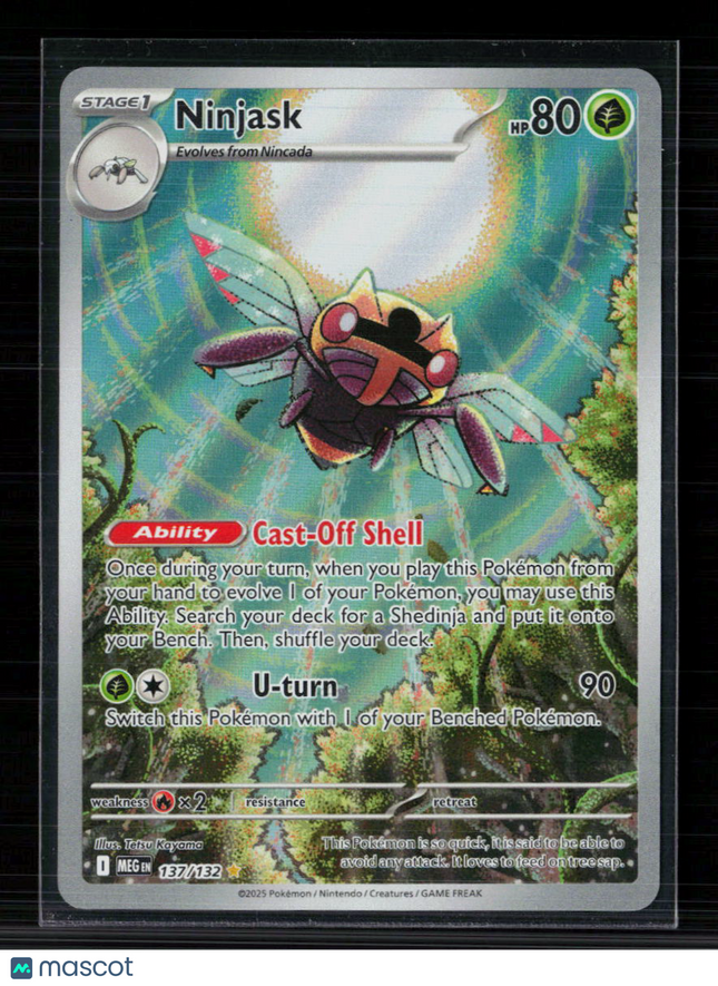 Pokemon 2025 Mega Evolution Ninjask #137/132