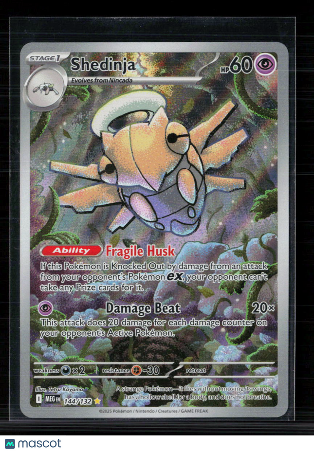 Pokemon 2025 Mega Evolution Shedinja #144/132