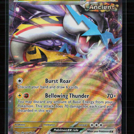 Pokemon 2024 Temporal Forces Raging Bolt EX #123/162