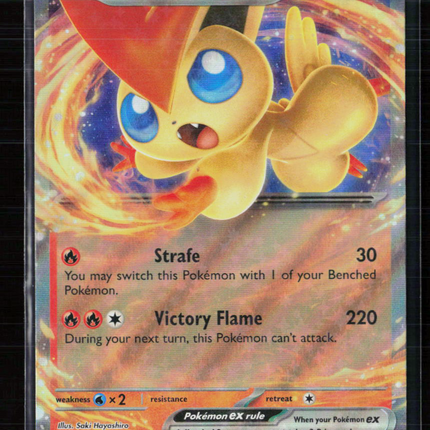 Pokemon 2024 Scarlet & Violet Promos Victini EX #SVP EN 142