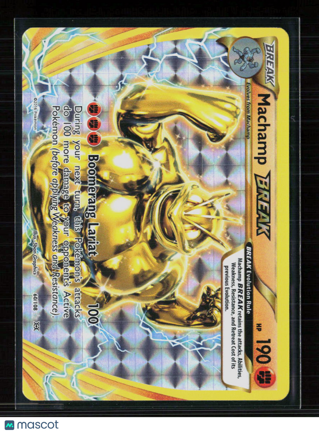 Pokemon 2016 Evolutions Machamp Break #60/108