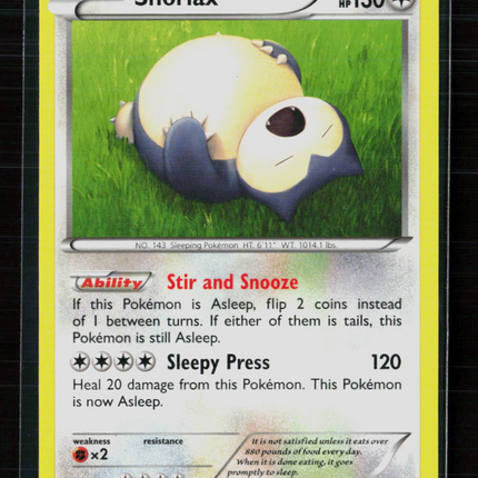 Pokemon 2016 Generations Snorlax #58/83