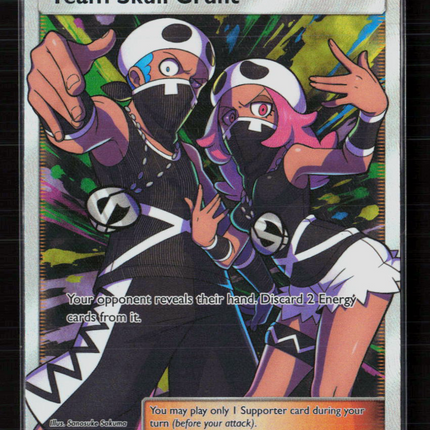 Pokemon 2017 Sun & Moon Team Skull Grunt FA #149/149