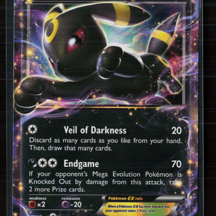 Pokemon 2016 Fates Collide Umbreon EX #55/124