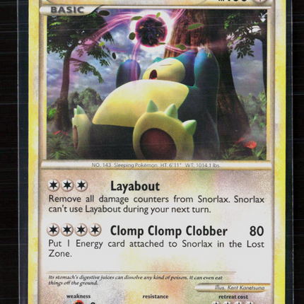 Pokemon 2016 Call of Legends Snorlax #33/95