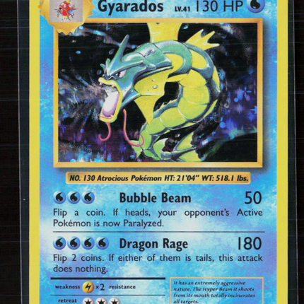 Pokemon 2016 Evolutions Gyarados #34/108
