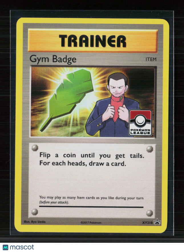 Pokemon 2017 XY Promos Gym Badge #XY210