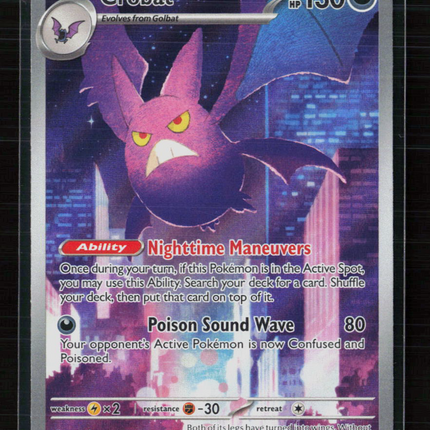 Pokemon 2026 Mega Evolution – Chaos Rising Crobat #93/86
