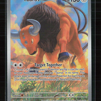 Pokemon 2025 Journey Together Tauros #96/86